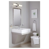 GROHE 20572001 Widespread Bathroom Faucet, Concetto™, 2.2 gpm, 3-3/8 in H Spout, 8 in Center, StarLight® Polished Chrome, 2 Handles, Pop-Up Drain