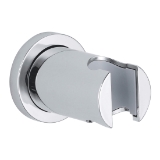 GROHE 27074000 27074_0 Rainshower™ Hand Shower Holder with Round Escutcheon, Wall Mount, Polished Chrome