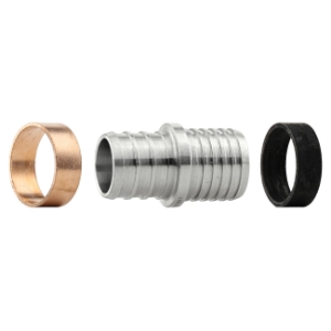 Boshart Industries SSPEX-PBCK07 Transition Coupling, 3/4 in Nominal, PEX End Style, 304 Stainless Steel