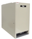 Thermo Products VLF-DBP Spirit 85% AFUE Lowboy Front Flue Oil Furnace with PSC Direct Drive Blower Motor and Beckett AFG Burner, 114,000 BTU/Hr Output, 4 Ton