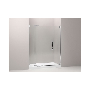 Kohler® 705766-SHP Shower Door Assembly Kit, Bright Polished Silver, 1/2 in THK Glass