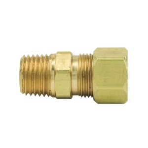 BrassCraft® 68-6-4X Male Reducing Adapter, 3/8 x 1/4 in, Compression x MNPT, Brass