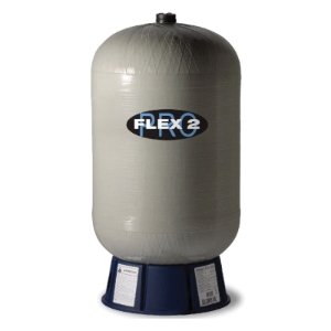 Flexcon H2PL22 Flex2Pro Lite H2PL Composite Well Tank, MNPT Discharge, 22 gal, 1 in Discharge, 16-1/2 in Dia Overall, 125 psi