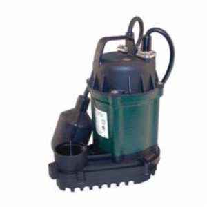Zoeller® 49 Water Ridd'r III 49 Single Seal Submersible Pump, 32 gpm Flow Rate, 1-1/2 in NPT Outlet, 1 ph, 1/4 hp, Cast Iron