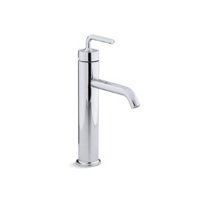 Kohler® 14404-4A-CP Bathroom Sink Faucet, Purist®, 1.2 gpm, 6-1/2 in H Spout, 1 Handle, Touch-Activated Drain, 1 Faucet Hole, Polished Chrome, Traditional