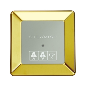 Steamist® 220-PB TSX-220 Total Sense Steam Bath Control, LED Display, Polished Brass
