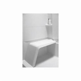 Sterling® 72280100-0 3-Piece Complete Seated Shower Back Wall, Accord®, 48-1/4 in L x 37-1/4 in W x 76 in H, Solid Vikrell®, White
