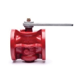 Homestead® 0612001030 612 Lubricated Plug Valve, 3 in Nominal, Flanged End Style, 200 lb WOG/150 lb SWP, Cast Iron Body