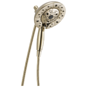 DELTA® 58480-PN-PR-PK Universal Showering Components Multi-Function Showerhead, 1.75 gpm Max Flow, 5 Sprays, Wall Mounting, Lumicoat® Polished Nickel