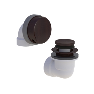 Watco® Innovator® 901-FA-PVC-BZ Foot Actuated Half Kit, Sch 40 PVC, Rubbed Bronze