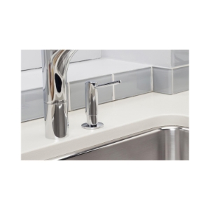 Elkay® LKGT1054CR Soap/Lotion Dispenser, Gourmet, 16 oz Capacity, Deck Mount, Brass