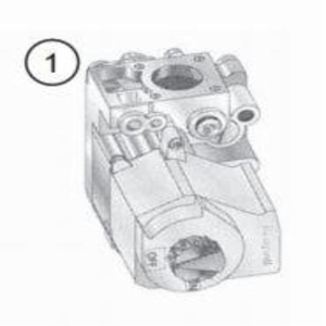 Weil-McLain® 511-044-353 Gas Valve, 3/4 in