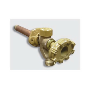 Woodford® 19CP-6 Anti-Siphon Freezeless Wall Faucet, 1/2 in, MNPT x Female C, 6 in THK Wall, 125 psi