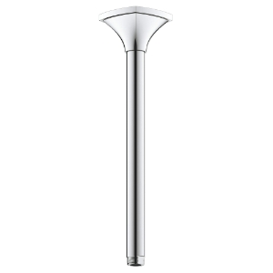 GROHE 27984000 Rainshower™ Grandera™ Ceiling Shower Arm, 11-1/2 in L, 1/2 in MNPT, Polished Chrome