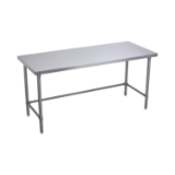 Elkay® WT24X72-STSX Standard Deluxe Food Service Work Table, 72 in L x 24 in W x 36 in H