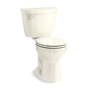 Kohler® 31589-96 Cimarron® Round-Front Toilet Bowl, Biscuit