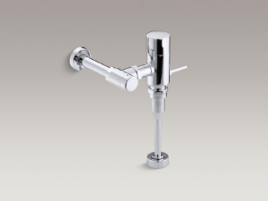 Kohler® 13519-RF-CP Manual Flush Valve, Retrofit, 3/4 in Spud, 25-80 psi Pressure, Polished Chrome