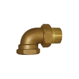 LEGEND 110-168 T-438 Union Elbow, 1 in Nominal, FNPT End Style, Brass