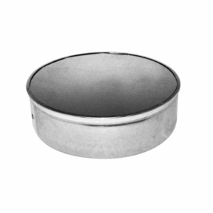 Southwark 558NC Non-Crimped Round End Cap, 8 in, 28 ga