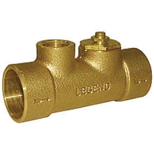 LEGEND 110-405 S-464 Purge and Balancing Valve, 1 in Nominal, C End Style, Bronze Body