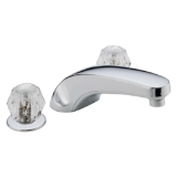 DELTA® T2710 Roman Tub Trim, Classic, 18 gpm Flow Rate, 8 to 16 in Center, Chrome, 2 Handles, Traditional