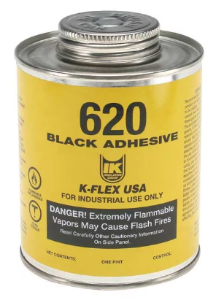 NOMACO® K-FLEX® 800-320-PTB R-320 Contact Adhesive, 1 pt, Liquid Form, Amber