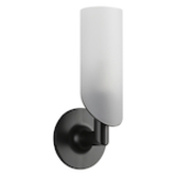 Brizo® 697075-BL Odin™ Transitional Single Sconce Light, Matte Black Housing, 1 Lamp