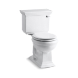 Memoirs® Comfort Height® 2-Piece Toilet, Round Front Bowl, 16-1/2 in H Rim, 1.28 gpf, White