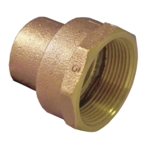 Copper Female Reducing Adapter 1 x 1-1/2 in