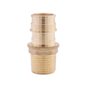 LEGEND® 462-758NL Adapter, 3/4 in Nominal, CE PEX x MNPT End Style, DZR Brass