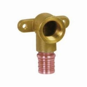Sioux Chief 647X2E Elbow Adapter, 1/2 in Nominal, F1807 PEX Crimp™ x FNPT End Style, Brass
