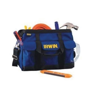 Irwin® 420003 PRO Extra Wide Soft Side Tool Organizer, 9-1/2 in H x 15 in W x 10-1/2 in D, 24 Pockets, 600D Polyester