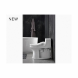 Kohler® 18751-0 C3®-050 Cleansing Toilet Seat with Lid, Elongated Bowl, Closed Front, Plastic, White, Slow Close Hinge