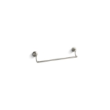 Kohler® 11410-BN Towel Bar, Bancroft®, 18 in L Bar, 3-9/16 in OAD x 3-3/4 in OAH, Metal, Vibrant® Brushed Nickel