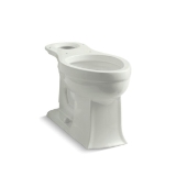 Kohler® 4356-NY Archer® Toilet Bowl, Dune, Elongated Shape, 12 in Rough-In, 2-1/8 in Trapway
