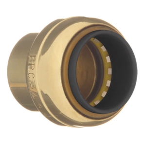 EPC TECTITE™ 10155504 217 Push Tube Cap, 1 in Nominal, C End Style, Brass