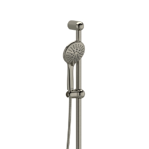 RIOBEL 6006BN Cross Collection Handshower Hand Set Single-Function, 2-Function Shower Head, 1.8 gpm Flow Rate, Swivel Connection, Brushed Nickel