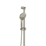 RIOBEL 6006PN Cross Collection Handshower Hand Set Single-Function, 2-Function Shower Head, 1.8 gpm Flow Rate, Swivel Connection, Polished Nickel