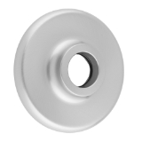 Jaclo® 6012-SB 6012 Round Escutcheon Drop Ceiling Nipple, Satin Brass