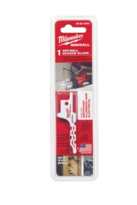 Milwaukee® SAWZALL® 48-00-1640 Tapered Back Reciprocating Saw Blade, 2-1/2 in L x 3/8 in W, Bi-Metal Body, Universal/Toothed Edge Tang