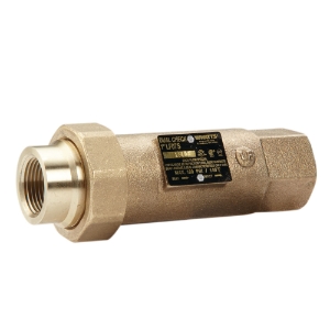 WATTS® 0122588 Dual Check Valve, 1 in Nominal, FNPT End Style, 160 psi Max Pressure, Bronze Body