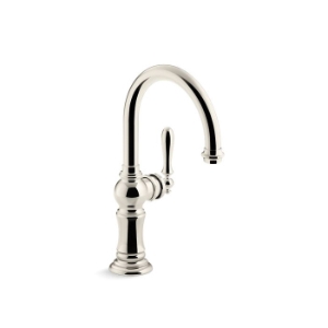 Kohler® 99264-SN Artifacts® Single-Handle Kitchen Sink Faucet, Vibrant Polished Nickel