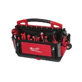 Milwaukee® PACKOUT™ 48-22-8320 Tote, 1680D Ballistic Nylon, Black/Red