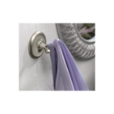 Moen® 5303CH Robe Hook, Yorkshire®, 2 Hooks, 3 in OAW x 2-1/4 in OAD x 3 in OAH, Zinc Alloy, Chrome