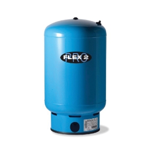 Flexcon H2P20 Flex2Pro H2P Well/Pump Tank, FNPT Discharge, 20 gal, 1 in Discharge, 16 in Dia Overall, 125 psi