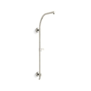 Kohler® 45209-SN HydroRail®-R Arch Bath/Shower Column, Vibrant Polished Nickel