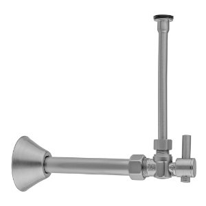 Jaclo® 621-2-72CT-SN Quarter Turn Angle Pattern Faucet Supply Valve Kits, 5 Pieces, Satin Nickel