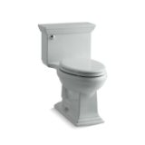 Memoirs® Comfort Height® 1-Piece Toilet, Elongated Front Bowl, 16-1/4 in H Rim, 1.28 gpf, Ice Gray™