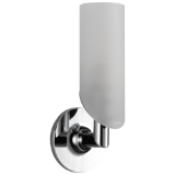 Brizo® 697075-PC Odin® Transitional Single Sconce Light, Polished Chrome Housing, 1 Lamp