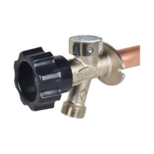 Prier® 478-CC-LF DIAMOND 478D M-400-LF Mansfield Style Freezeless Wall Hydrant With Anti-Siphon Vacuum Breaker and Backflow Check Valve, 1/2 in Nominal, MNPT x C End Style, 180 deg Half-Turn Wall Opening